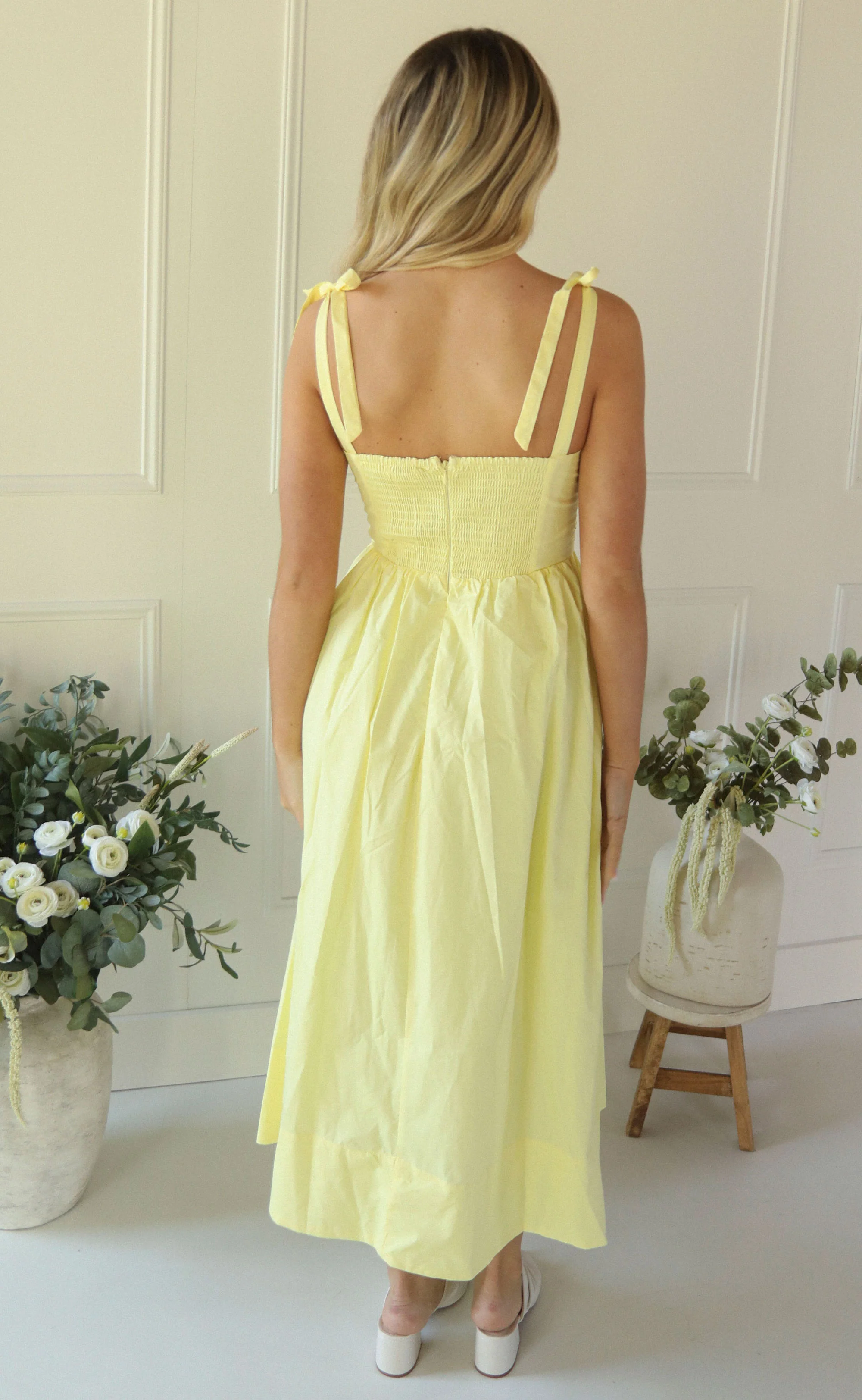 astr: helia dress - lemon - Image 3