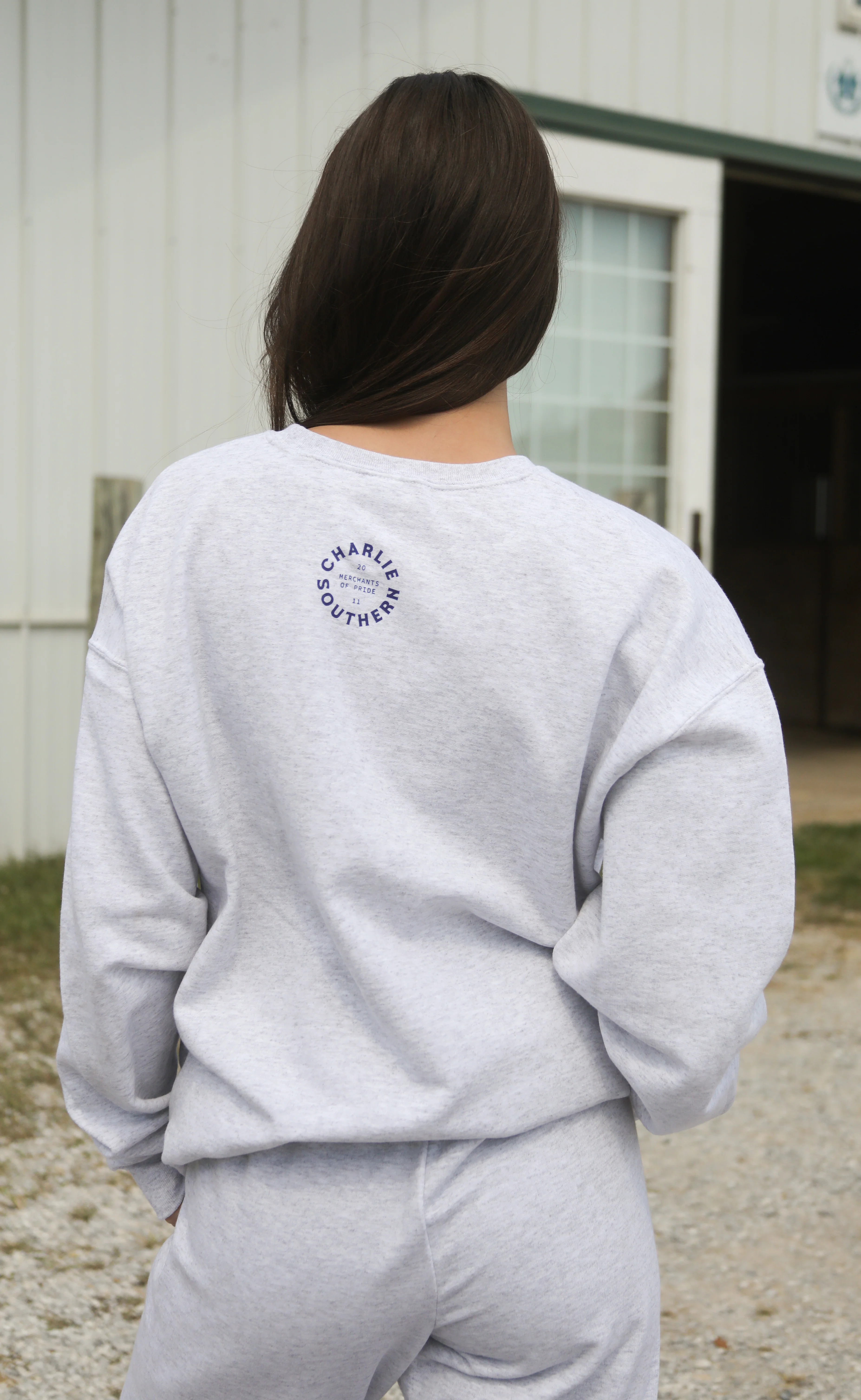 charlie southern: couch club sweatshirt - ash - Image 4