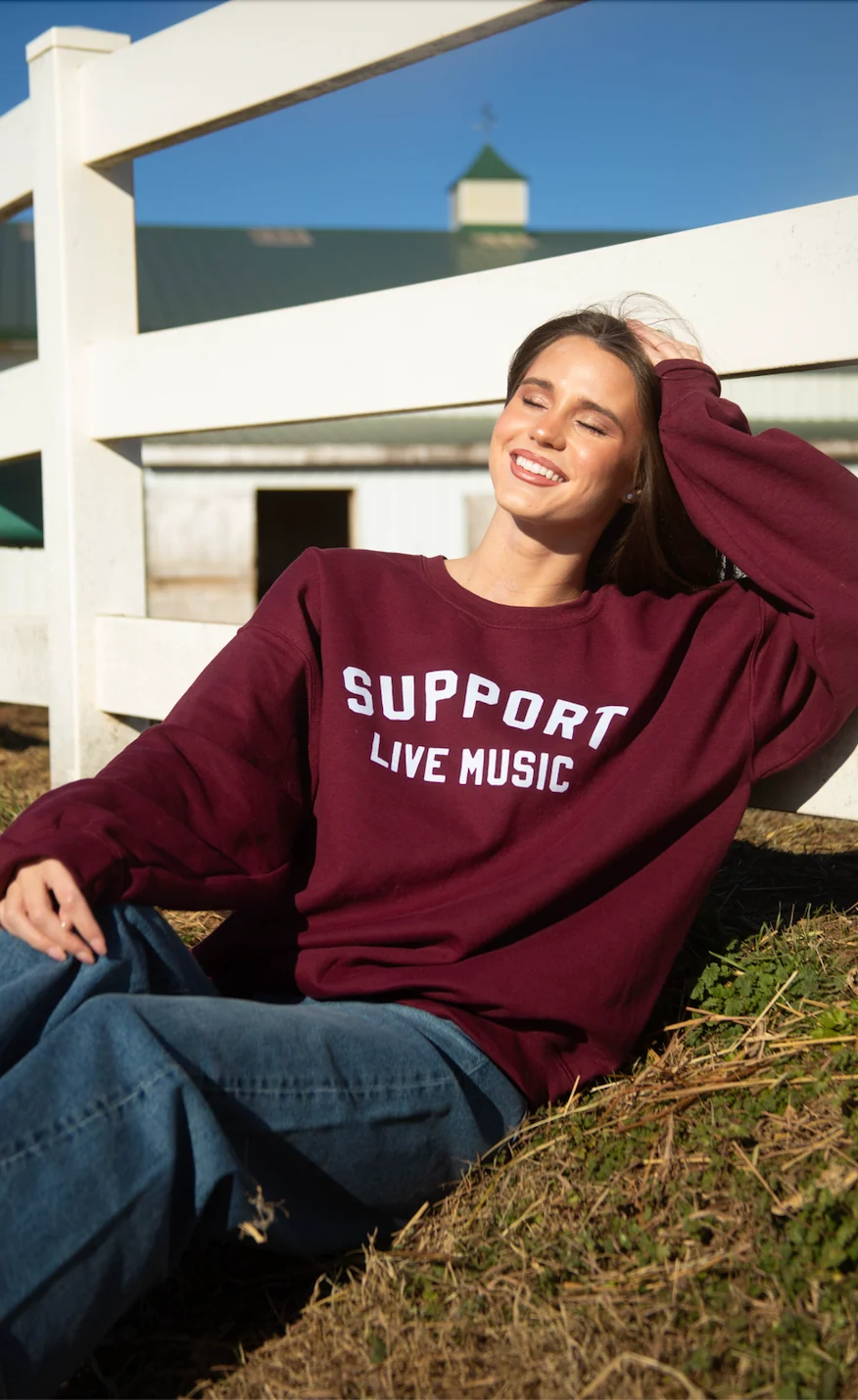 charlie southern: country music makes you live longer sweatshirt - Image 2