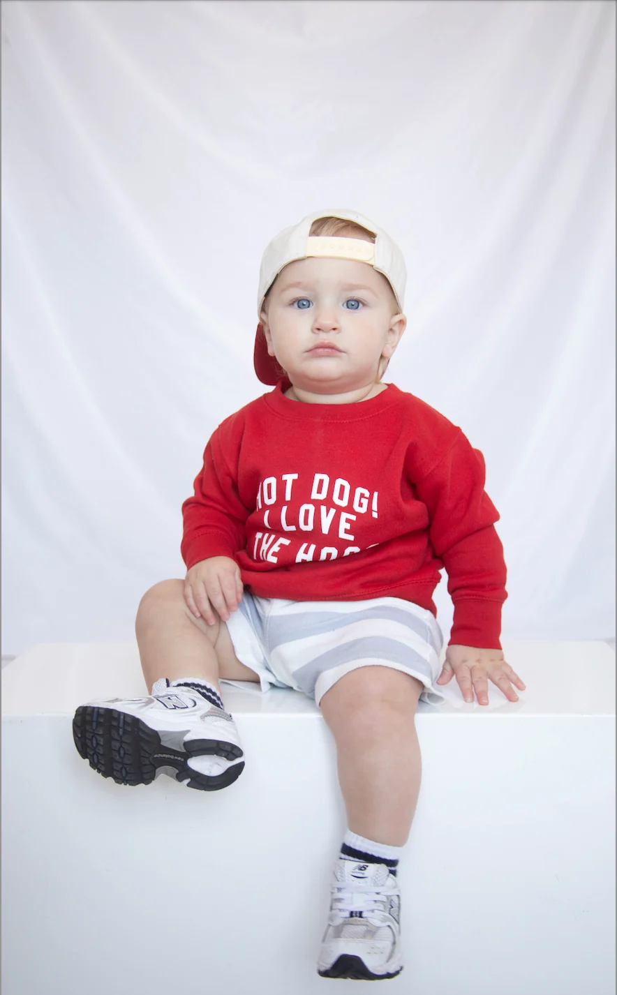 charlie southern: hot dog i love the hogs toddler sweatshirt - Image 2