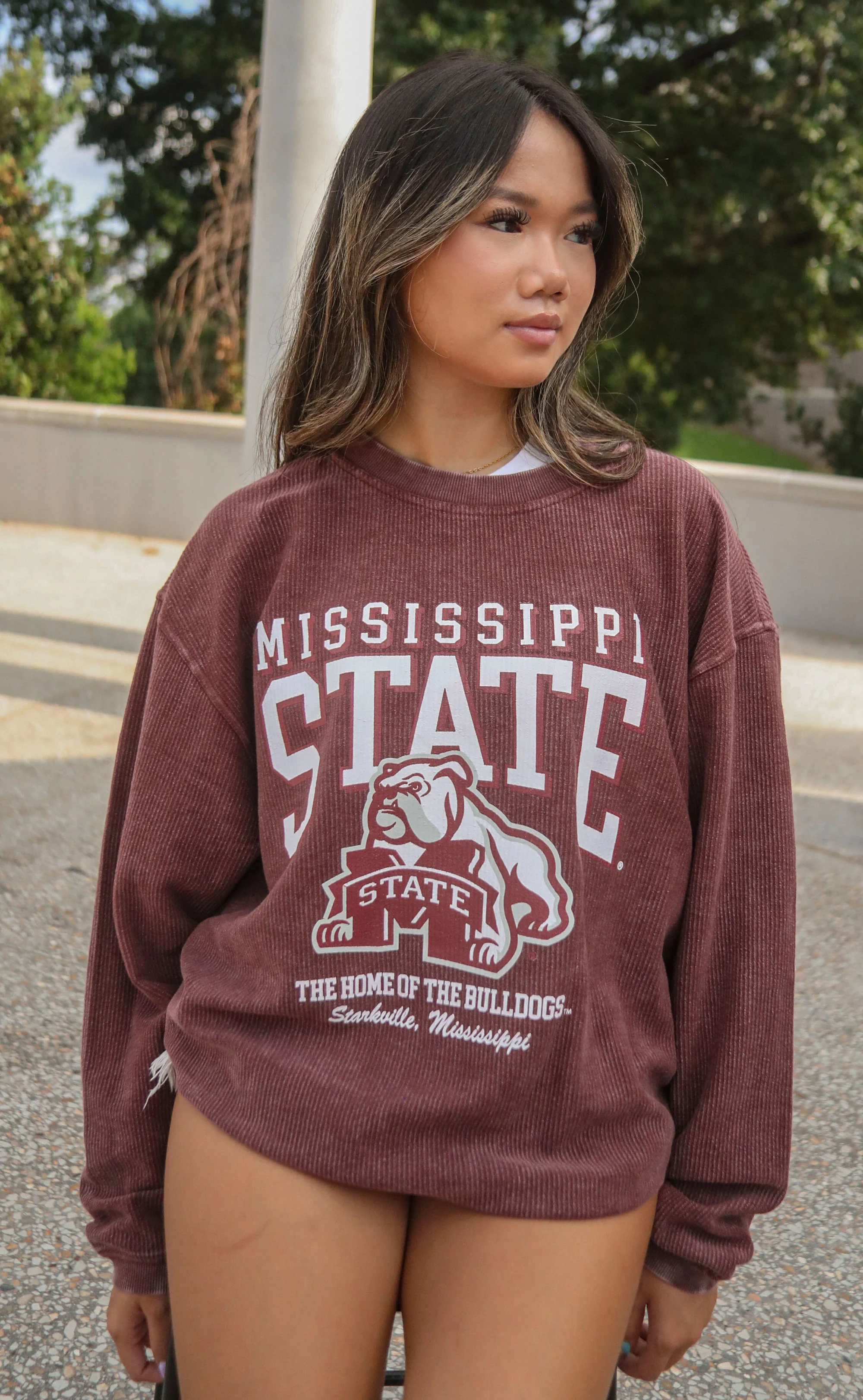 charlie southern: mississippi state mascot corded sweatshirt - Image 2