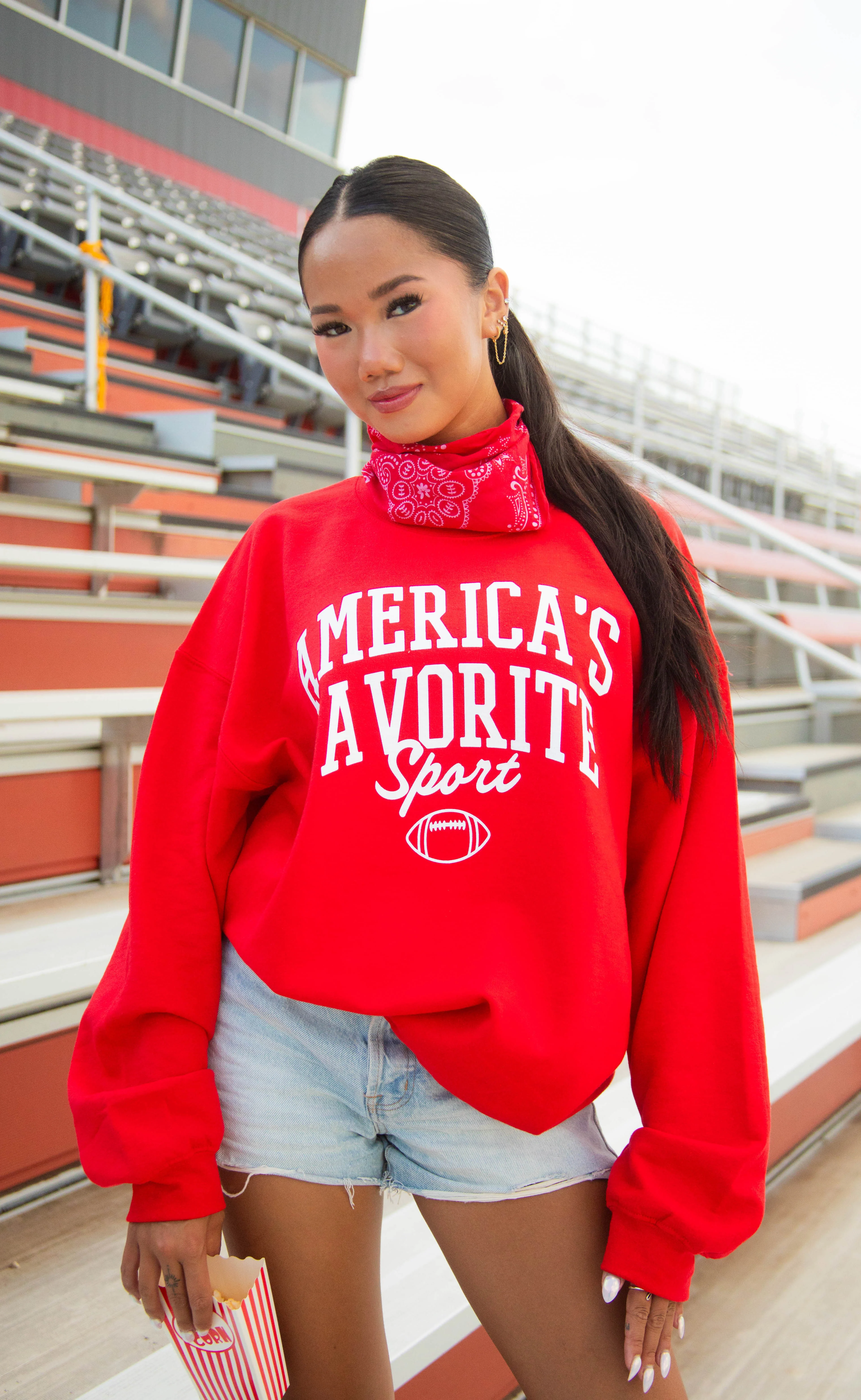 charlie southern: america's favorite sport sweatshirt - Image 2