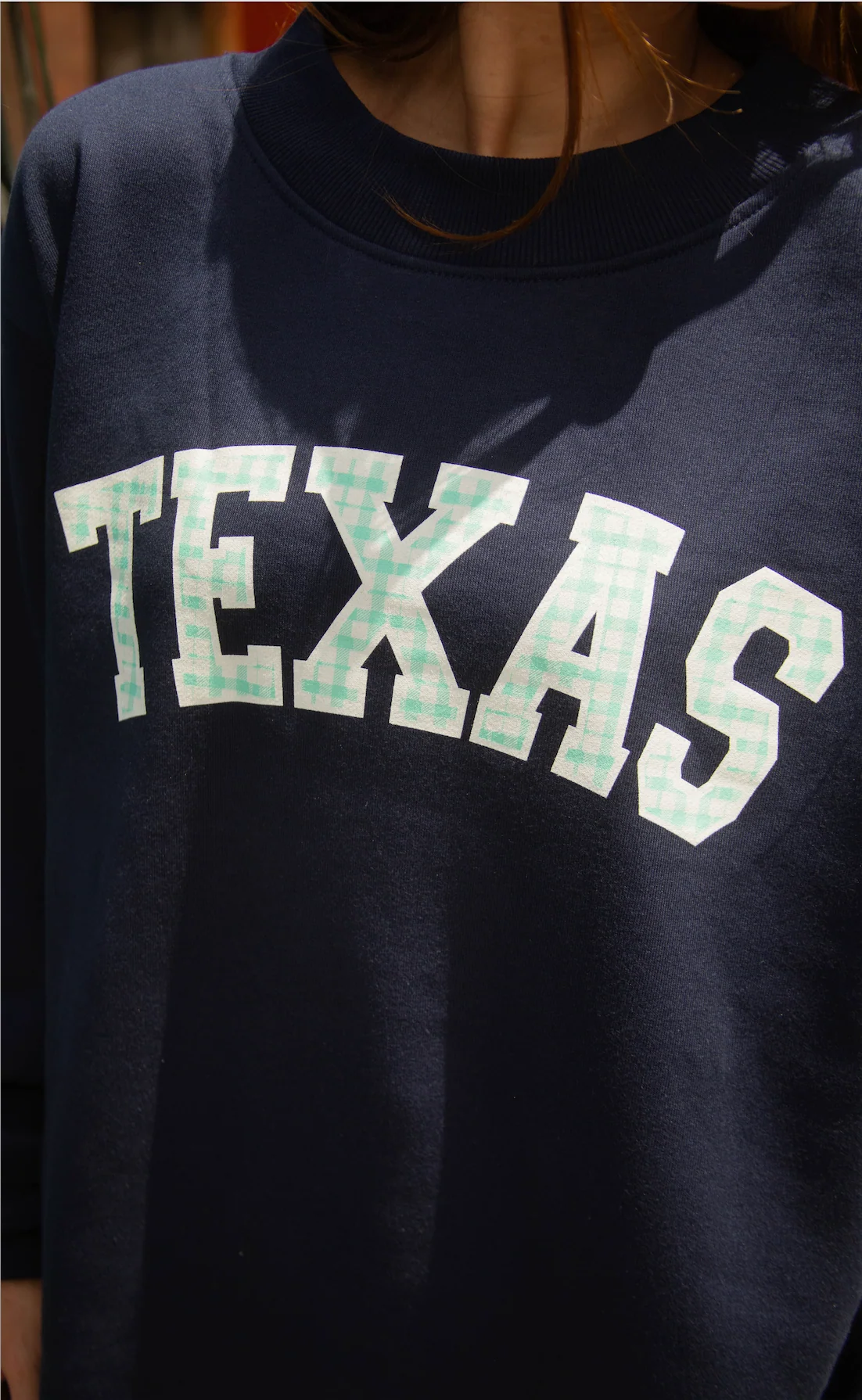 charlie southern: texas mock neck - navy - Image 3