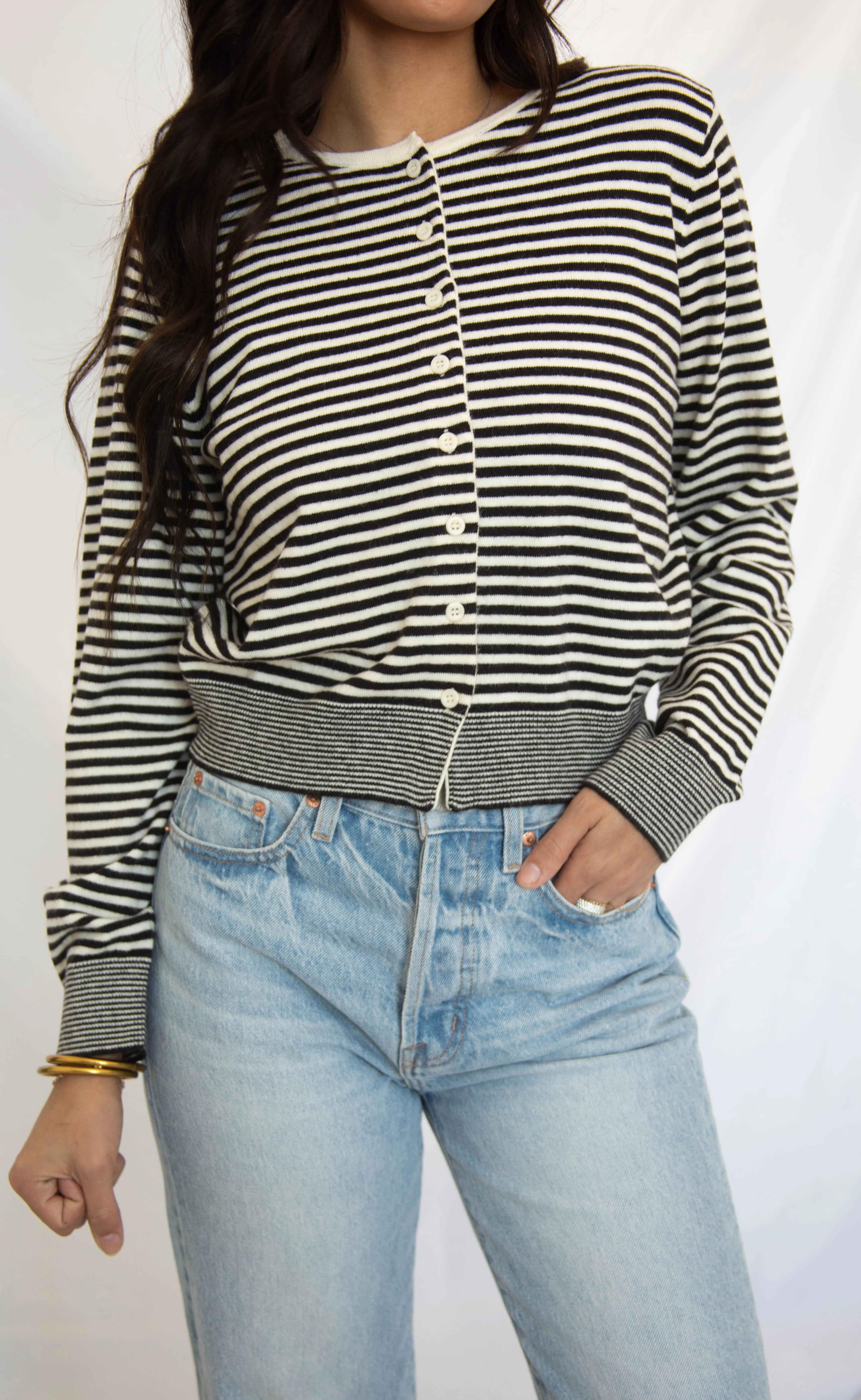 crisp lines cardigan - Image 2