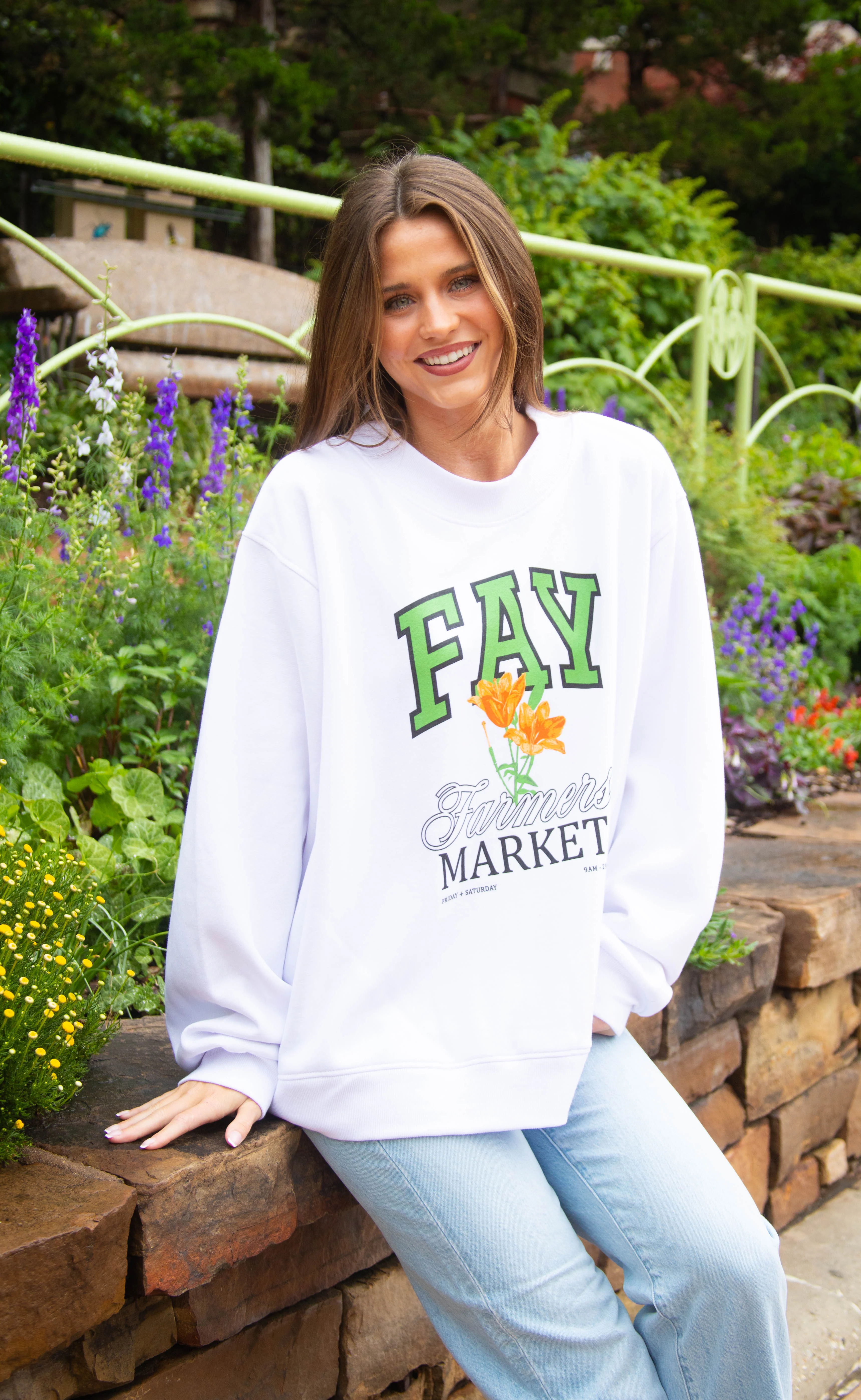 charlie southern: fay farmers market mock neck - Image 2