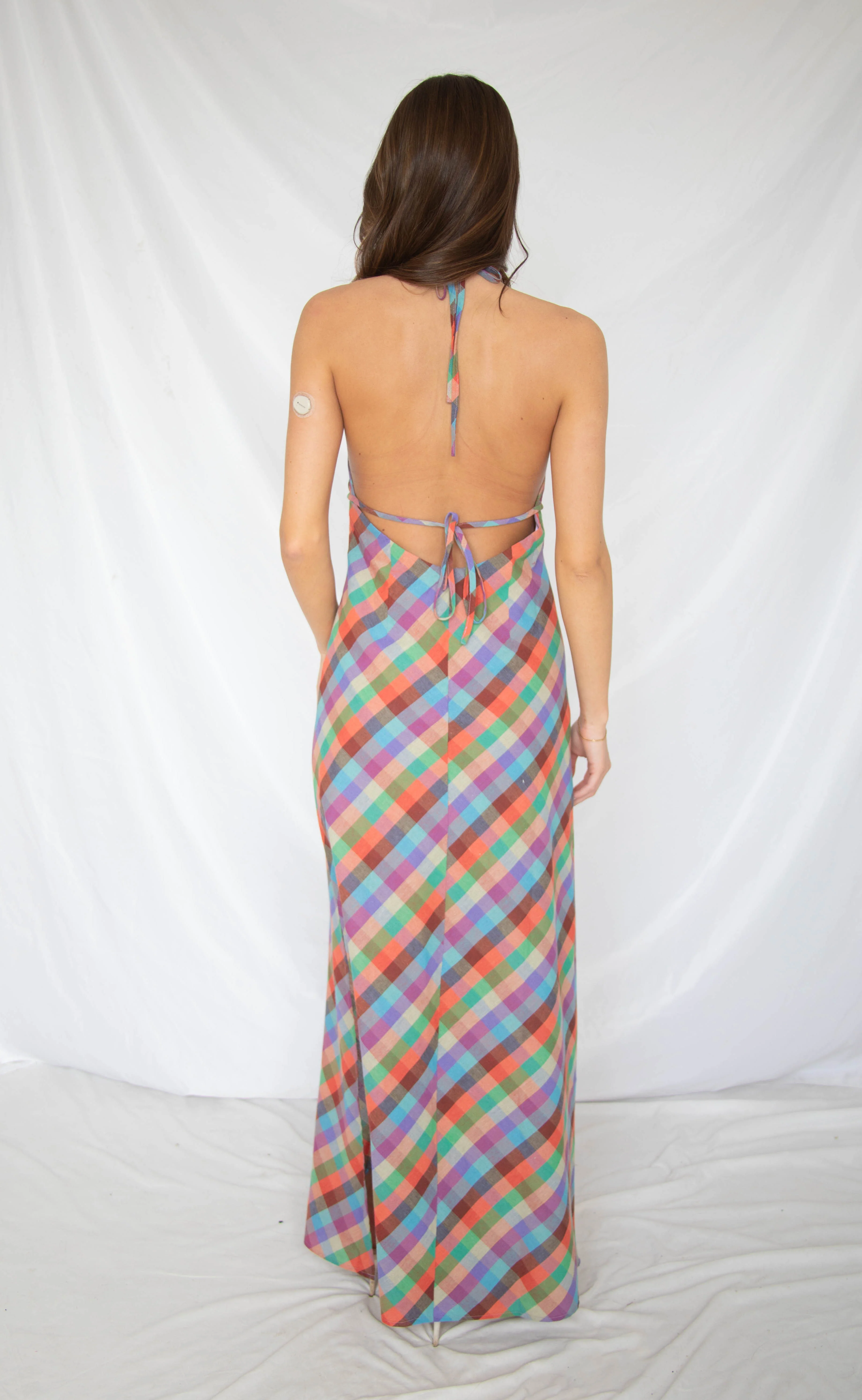 fix you too plaid midi dress - Image 3