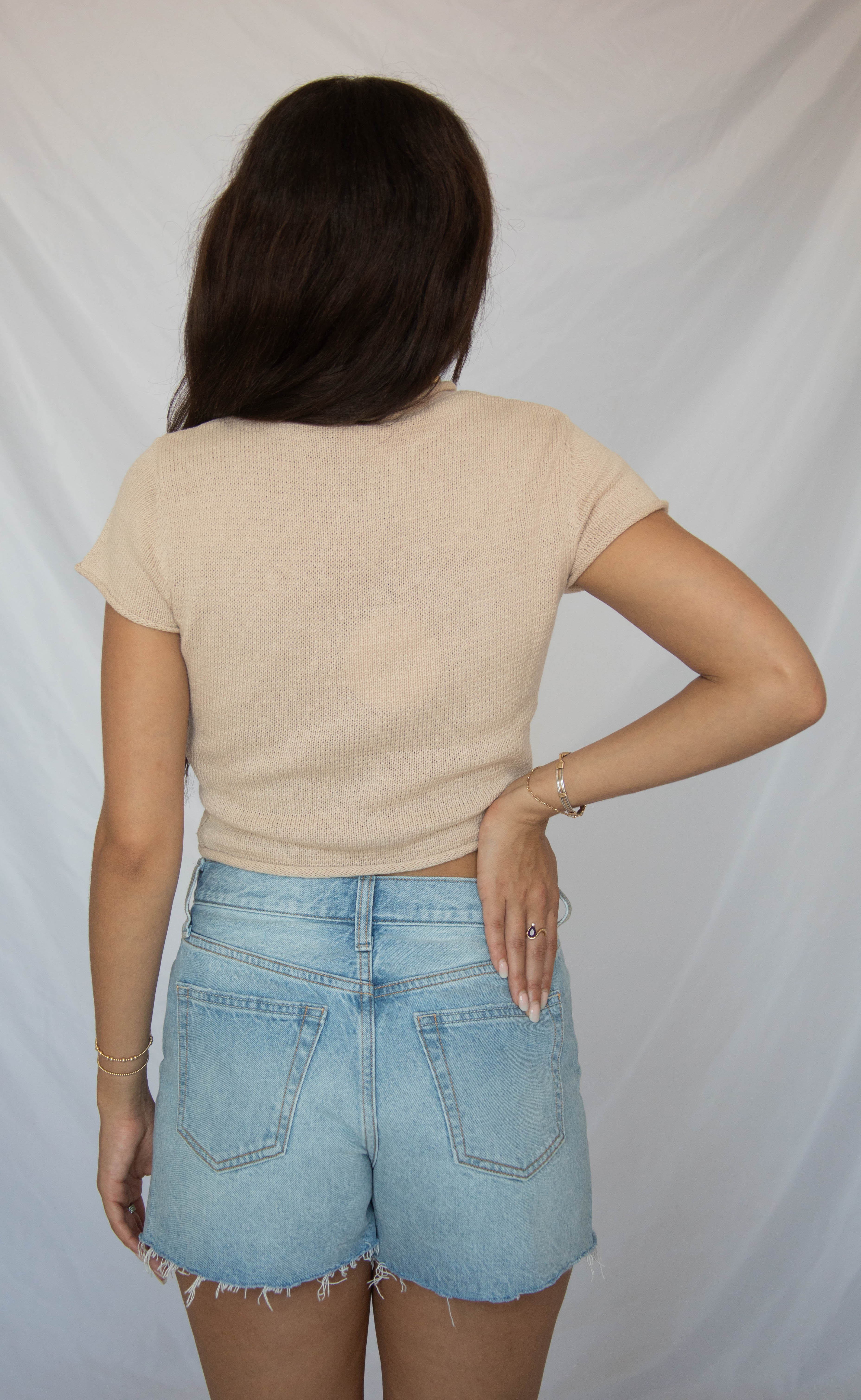 for the record button down sweater - Image 3