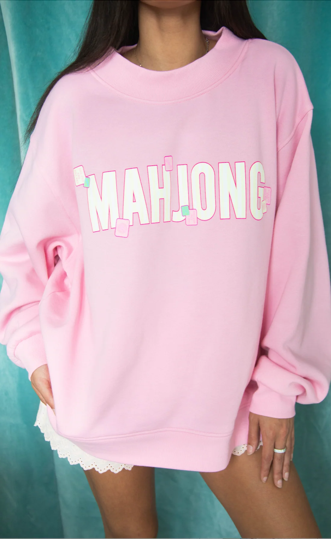friday + saturday: mahjong mock neck - Image 3