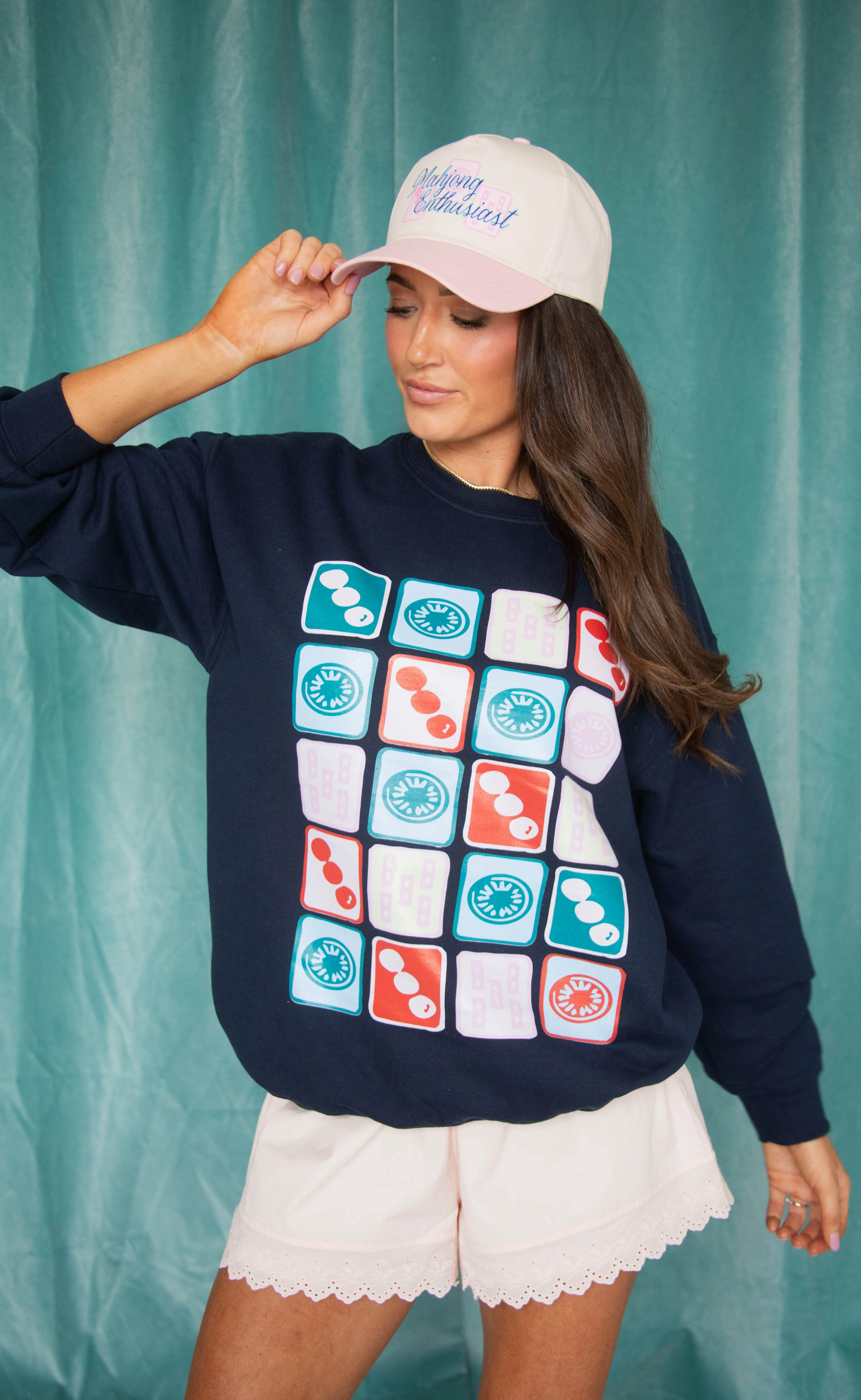friday + saturday: mahjong tiles sweatshirt - Image 4