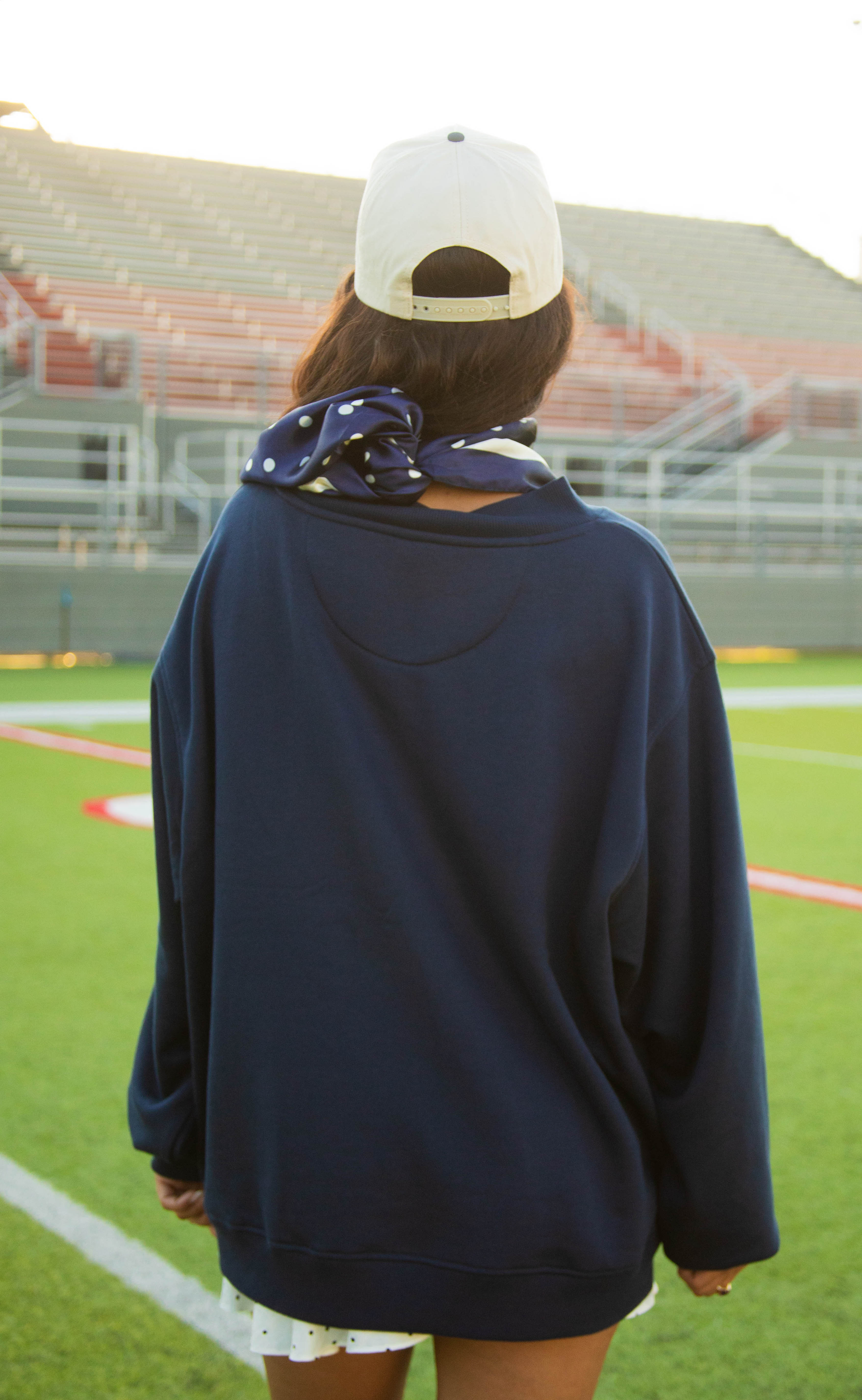friday + saturday: meet me at the tailgate mock neck - Image 3
