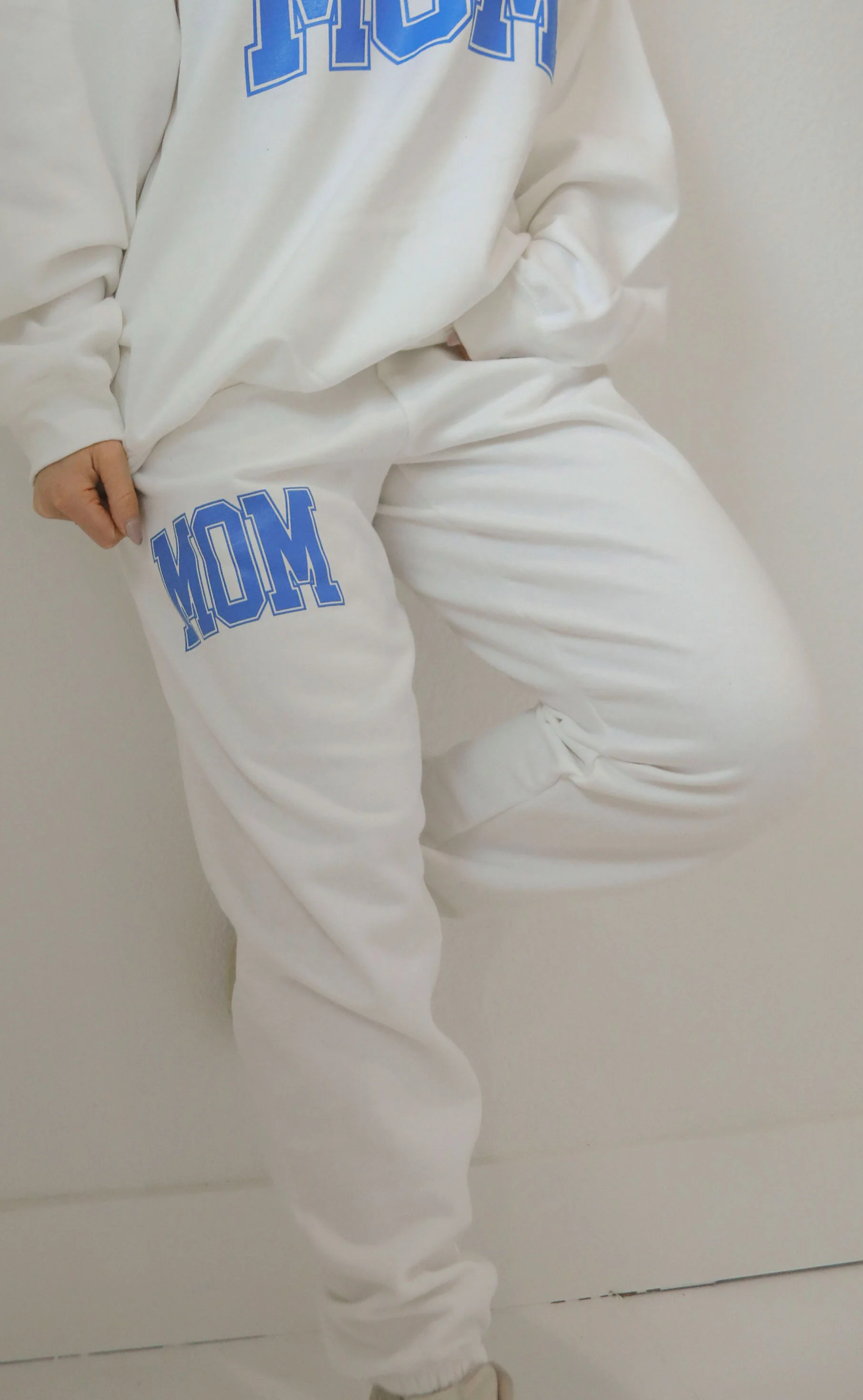 friday + saturday: mom sweatpants - blue - Image 3