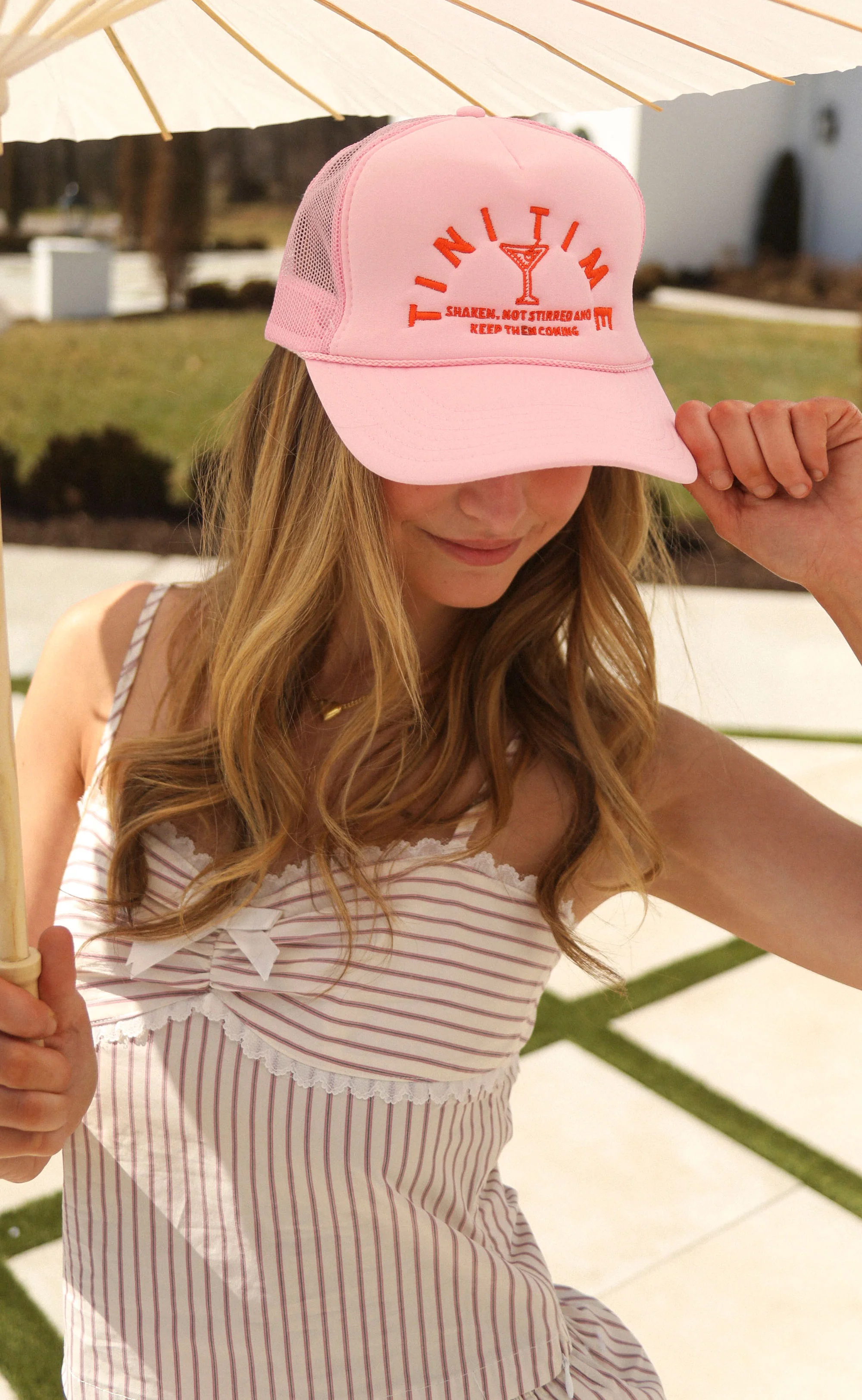 friday + saturday: tini time trucker - pink - Image 2