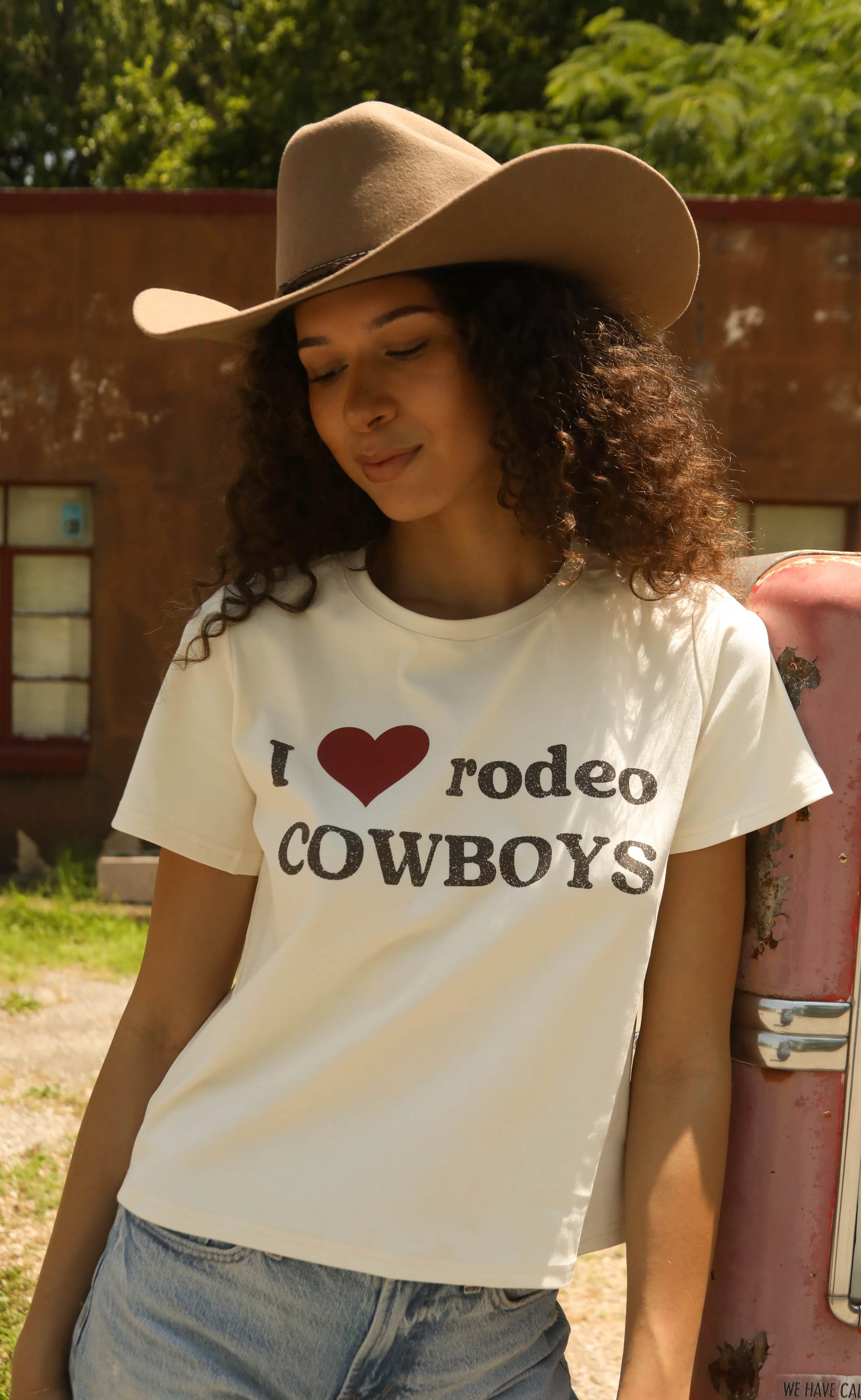 i heart cowboys baby tee - Image 2