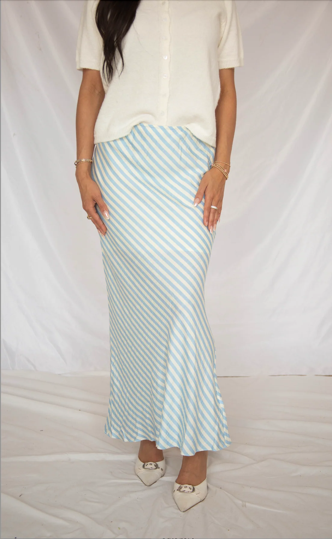 what do you say striped maxi skirt - Image 2